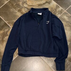 Gymshark Quarter-Zip crop